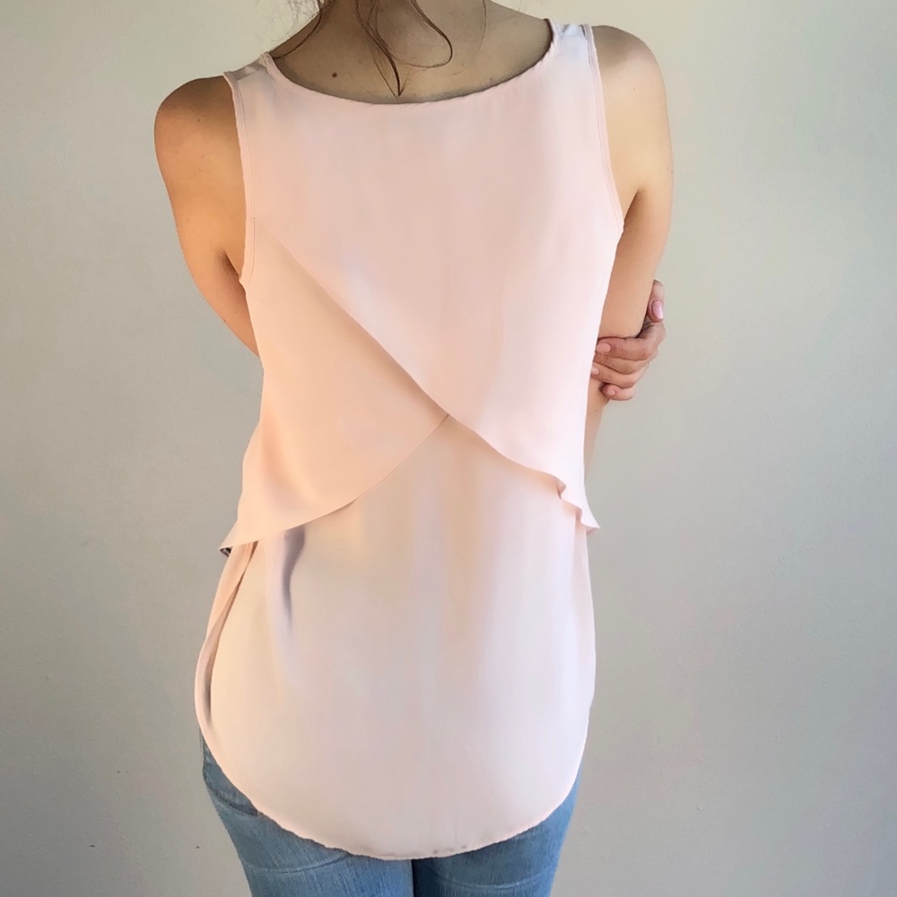 Banana Republic Silk Top with gorgeous back design